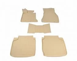 Dywaniki poliuretanowe do BMW X5 G05 2018-, 3D, beżowe, Norplast, NPA11-C07-710-B