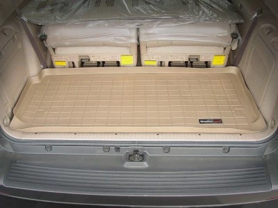 Boot mat for Toyota Sequoia 2007-2019, 7 seats,behind the third row, cocoa, WeatherTech 43345
