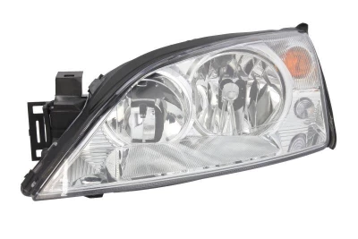 Reflektor przedni lewy Ford Mondeo 3 2000-2006, H7/H1, regulacja elektryczna/ręczna, Depo, 431-1149L-LD-EM