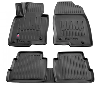 Polyurethane floor mats for Mazda CX-5 KF 2017-, USA, with raised edges, 5 pcs, Stingray, 5011115