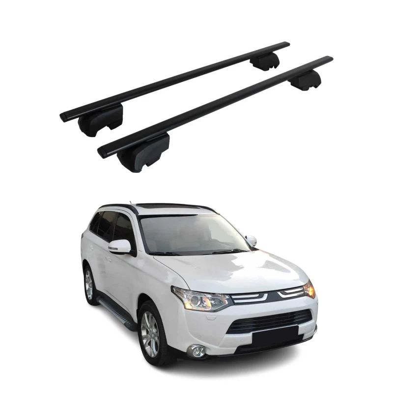 Поперечки HAVOC на рейлінги Mitsubishi Outlander III 2012–2021