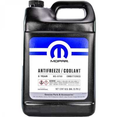 Skoncentrowany Płyn niezamarzający ANTIFREEZE COOLANT 5-YEAR, G12+, pomarańczowy, 3,78 L Chrysler 68048953AC
