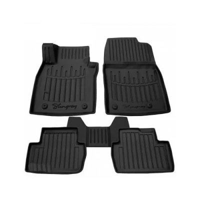 Polyurethane floor mats for Audi A4 B5 1994-2001, with raised edges, 5 pcs, Stingray, 5030095