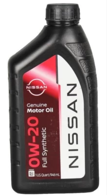 Olej silnikowy Nissan Genuine Motor Oil 0W-20 Nissan 999PK000W20N