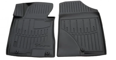 Polyurethane floor mats for Kia Ceed 2 2012-2018, with raised edges, 2 pcs, Stingray, 5010042