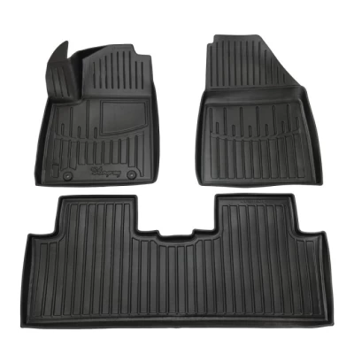 Polyurethane floor mats for BYD Yuan Up 2024-/ Atto 2 2025- with raised edges, 3 pcs Stingray 5068113