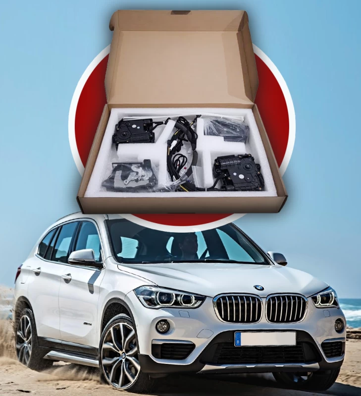 Zestaw domykania drzwi do BMW X1 F48 2015–2022, 4 szt.