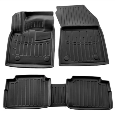 Dywaniki poliuretanowe do Nissan X-Trail T33 e-power 2021-, z podwyższonymi rantami, 5 szt., Stingray, 5014185