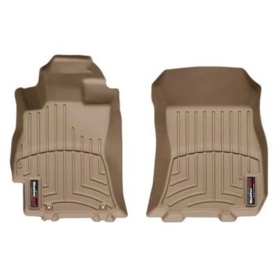 Dywaniki do Subaru Outback/Legacy 2009-2015, z podwyższonymi rantami, przednie, beżowe, Weathertech 452591