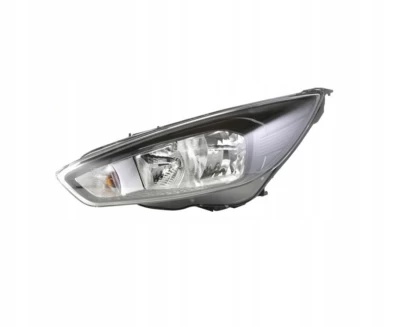 Reflektor przedni lewy Ford Focus 2015-2018, regulacja elektryczna, z silniczkiem regulacji wysokości, bez żarówek (H7/H15/PY21W/W5W), Depo, 43111C9LMLEMD2