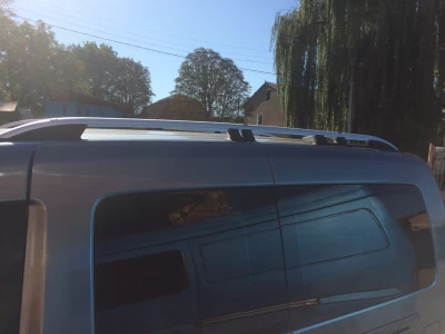 Relingi dachowe do Volkswagen Caddy Maxi (2005-2010) /typ Crown,czarne Erkul 37.SKP.02.04.US.G