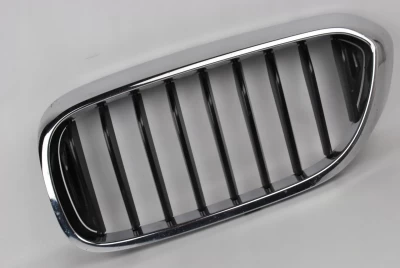 Lewa atrapa chłodnicy BMW 5-Series G30 2017-, chromowana, czarny połysk, AVTM, 181447991 Lewa atrapa chłodnicy BMW 5-Series G30 2017-, chromowana, czarny połysk, AVTM, 181447991