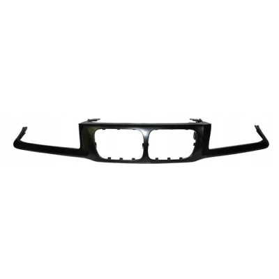 Ramka atrapy chłodnicy BMW 3-Series E36 1996-1999, bez otworu do podkładka, metal, AVTM, 180060994