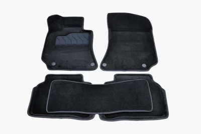 Dywaniki tekstylne do Mercedes-Benz E-Class W212 2009-2016/CLS-Class C218 2011-, czarne, 5 szt., Seintex, 90915 Dywaniki tekstylne do Mercedes-Benz E-Class W212 2009-2016/CLS-Class C218 2011-, czarne, 5 szt., Seintex, 90915