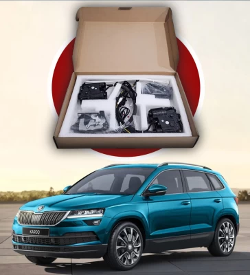 Zestaw domykania drzwi do Skoda Karoq 2018+, 4 szt.