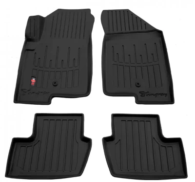 Polyurethane floor mats for Jeep Compass 1 2006-2016/Patriot 2007-2016, with raised edges, 4 pcs, Stingray, 5046024 Polyurethane floor mats for Jeep Compass 1 2006-2016/Patriot 2007-2016, with raised edges, 4 pcs, Stingray, 5046024