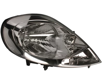 Reflektor przedni Opel Vivaro/Nissan Primastar/Renault Trafic 2006-2013, prawy H4, z przezroczysty kierunkowskaz, Depo, 551-1167R-LDEMC