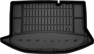 Mata do bagażnika Ford Fiesta HB 2008-2017 bez dwupoziomowej podłogi bagażnika, z regulowany tylna miejsc, Frogum FG TM413030