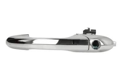 Klamka drzwi lewa Fiat 500 2007-2015, z otworem na zamek, chrom AVTM, 735451697, 6012449