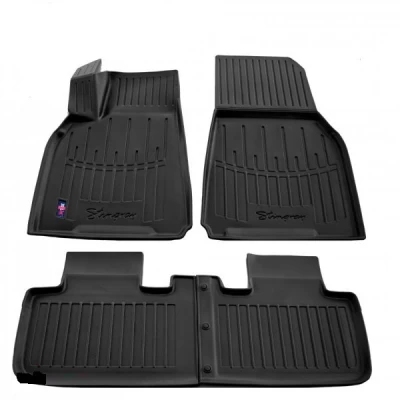 Polyurethane floor mats for Mazda 5 2010-, Europe, with raised edges, 4 pcs, Stingray, 5011134 Polyurethane floor mats for Mazda 5 2010-, Europe, with raised edges, 4 pcs, Stingray, 5011134