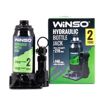 Podnośnik hydrauliczny teleskopowy, 2 t, wysokość 148-278, opakowanie kartonowe Winso 170200