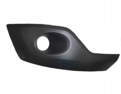 Right bumper grille Ford Transit 2019-, without fog light opening, black, AVTM, 182821914