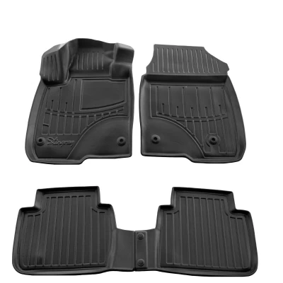 Polyurethane floor mats for Honda ZR-V 2023- with raised edges, 4 pcs Stingray 5008124