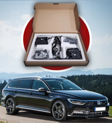 Zestaw domykania drzwi do VW Passat B8 kombi 2015–2022, 4 szt.