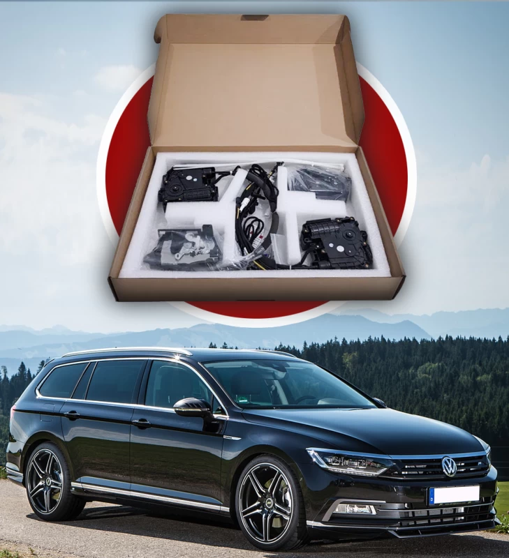 Zestaw domykania drzwi do VW Passat B8 kombi 2015–2022, 4 szt.