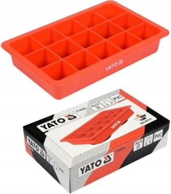 Organizer z tworzywa sztucznego z magnetyczną podstawą, 15 przegród – 33×33 mm Yato YT-08320