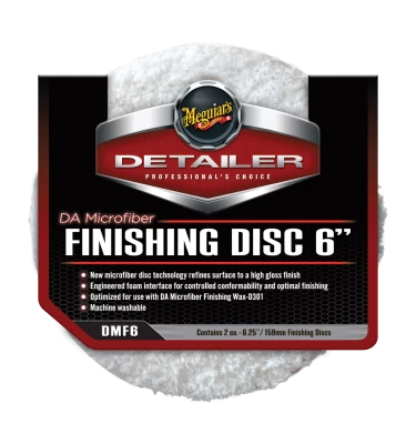 Pad polerski z mikrofibry Meguiars DA Microfiber Finishing Disc 6 150 mm. 2 szt. Meguiars DMF6