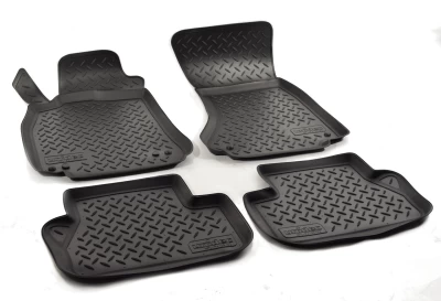 Polyurethane floor mats for Audi A4 B8 2007-, Norplast, NPL-Po-05-02