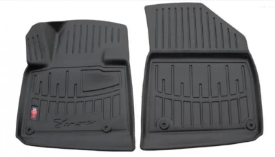 Polyurethane floor mats for Ford C-Max 2010-2019/C-Max 2010-2019, hybrid, with raised edges, 2 pcs, Stingray, 5007232