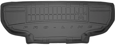 Mata do bagażnika Ford Galaxy 2006-2015, bez dwupoziomowej podłogi bagażnika, złożony rząd siedzeń 3, Pro-Line, Frogum FG TM404601