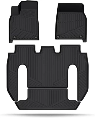 Dywaniki całoroczne do Tesla Model X 2016–2021 5 miejsc HAVOC Maximum Coverage