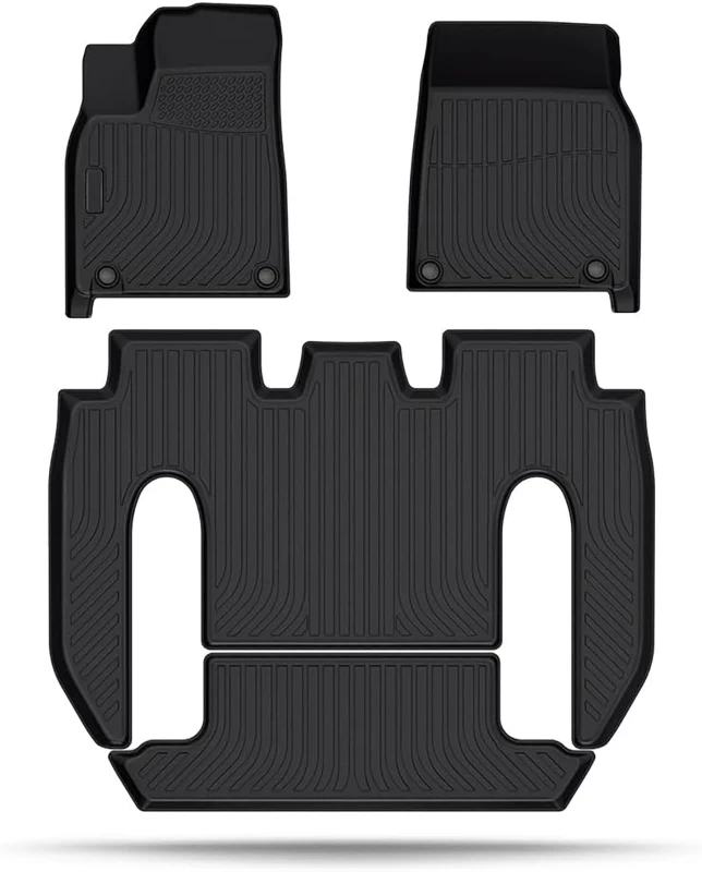 Dywaniki całoroczne do Tesla Model X 2016–2021 5 miejsc HAVOC Maximum Coverage