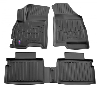 Polyurethane floor mats for Chery Tiggo 4 2017-, with raised edges, 4 pcs, Stingray, 5017034