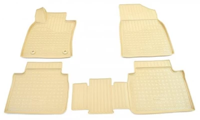 Dywaniki poliuretanowe do Toyota Rav4 2013-2019, beżowe, Norplast, NPA11-C88-700-B