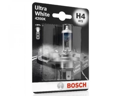 Żarówka samochodowa H4 Ultra White 12V 60/55W P43t (opakowanie blistrowe 1 szt.)