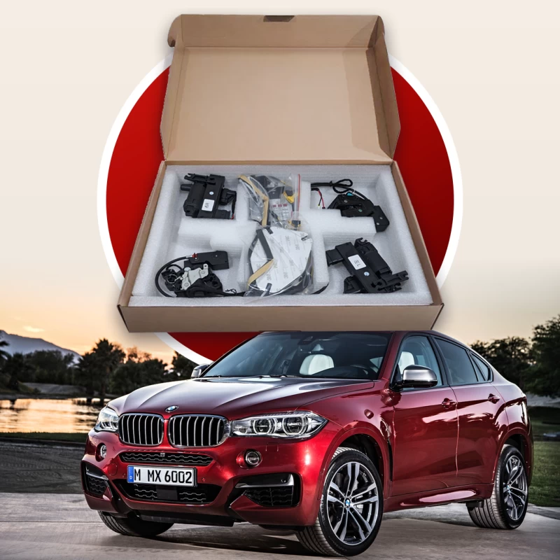 Zestaw domykania drzwi do BMW X6 F16 2014–2019, 4 szt.