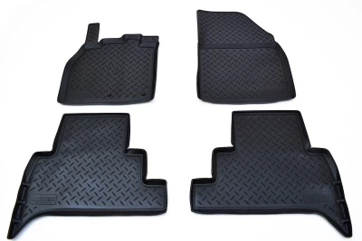 Dywaniki poliuretanowe do Renault Scenic 2010-, Norplast, NPL-Po-69-63