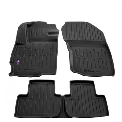 Dywaniki poliuretanowe do Mitsubishi ASX 10-/Citroen C4 Aircross 12-2017/Peugeot 4008 2012-2016, z podwyższonymi rantami, 5 szt., Stingray, 5013045