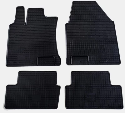 Dywaniki do Nissan Qashqai+2 2008-2014, z plastikowymi klipsami RN2, 4 szt., Stingray, 1014044 Dywaniki do Nissan Qashqai+2 2008-2014, z plastikowymi klipsami RN2, 4 szt., Stingray, 1014044