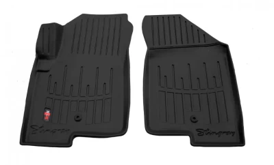 Polyurethane floor mats for Jeep Compass 1 2006-2016/Patriot 2007-2016, with raised edges, 2 pcs, Stingray, 5046022 Polyurethane floor mats for Jeep Compass 1 2006-2016/Patriot 2007-2016, with raised edges, 2 pcs, Stingray, 5046022