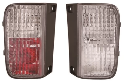 Lampa tylna lewa Nissan Primastar/Opel Vivaro/Renault Trafic 2001-2014, w zderzaku, Depo, 442-1304L-LD-UE
