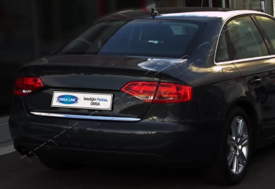 Chromowana listwa klapy bagażnika Audi A4 SD 2008-, OmsaLine, 1114052