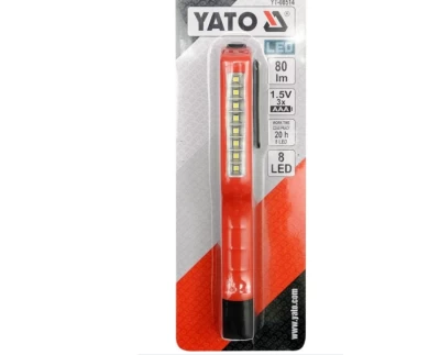 Lampka na baterie (1 magnes, 20 h pracy, 1.5 W) Yato YT-08514