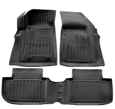 Polyurethane floor mats for Chevrolet Menlo EV 2020-, with raised edges, 4 pcs, Stingray, 5002054