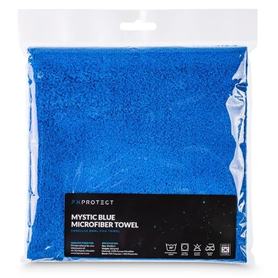 Miękki Mikrofibra ściereczka FX Protect bez krawędzi do ogólnego zastosowania zastosowanie Mystic Blue 40×40 cm FX Protect K9GXLR-602