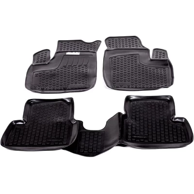 Polyurethane floor mats for Fiat Doblo 2001-, panorama, L.Locker, 215050101